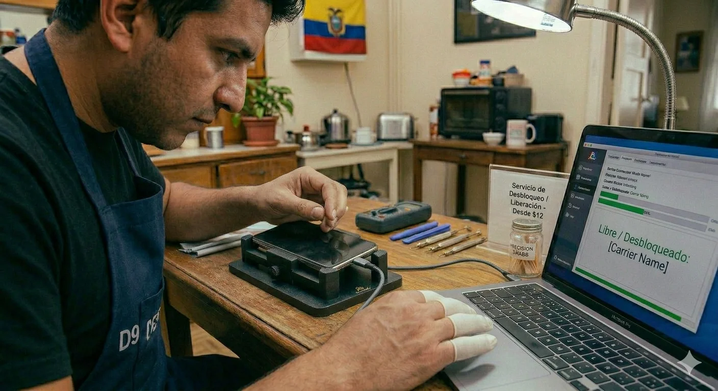 Liberación / desbloqueo de celular