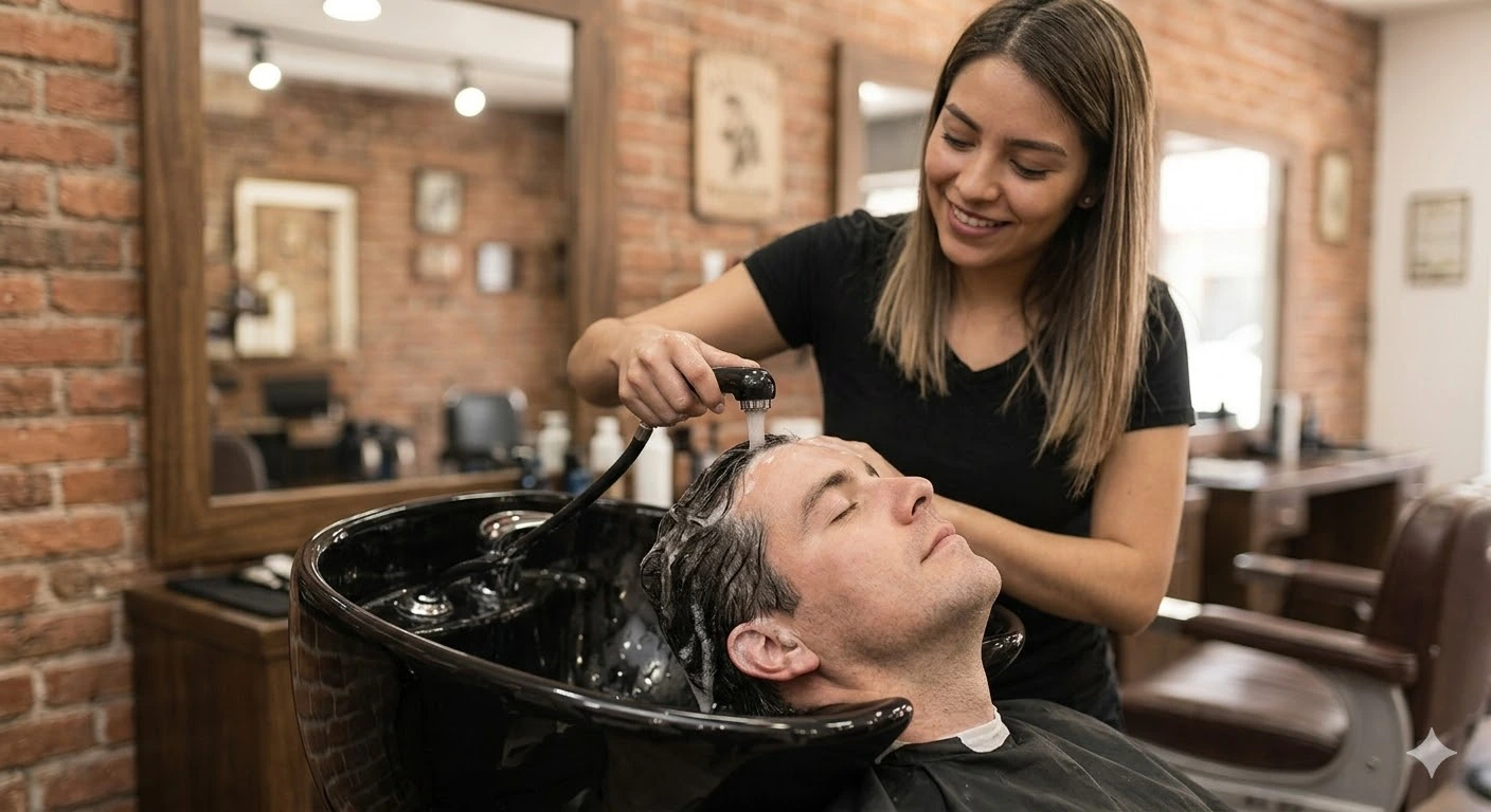 Lavado de cabello